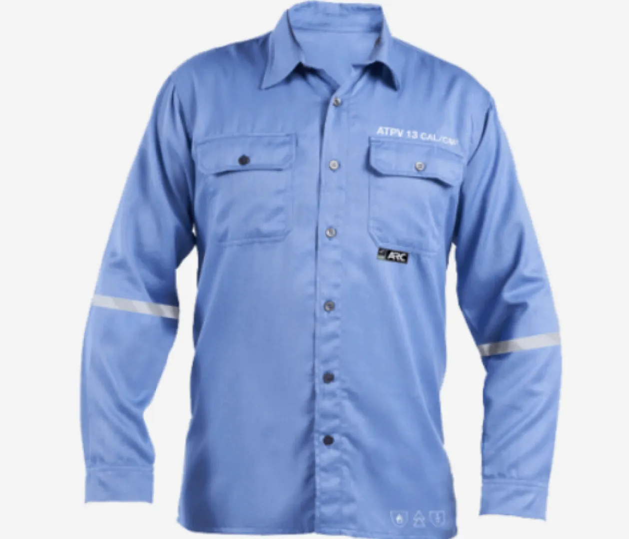 ARC Reflective Chambray Shirt | Bova safety wear | BBF safety