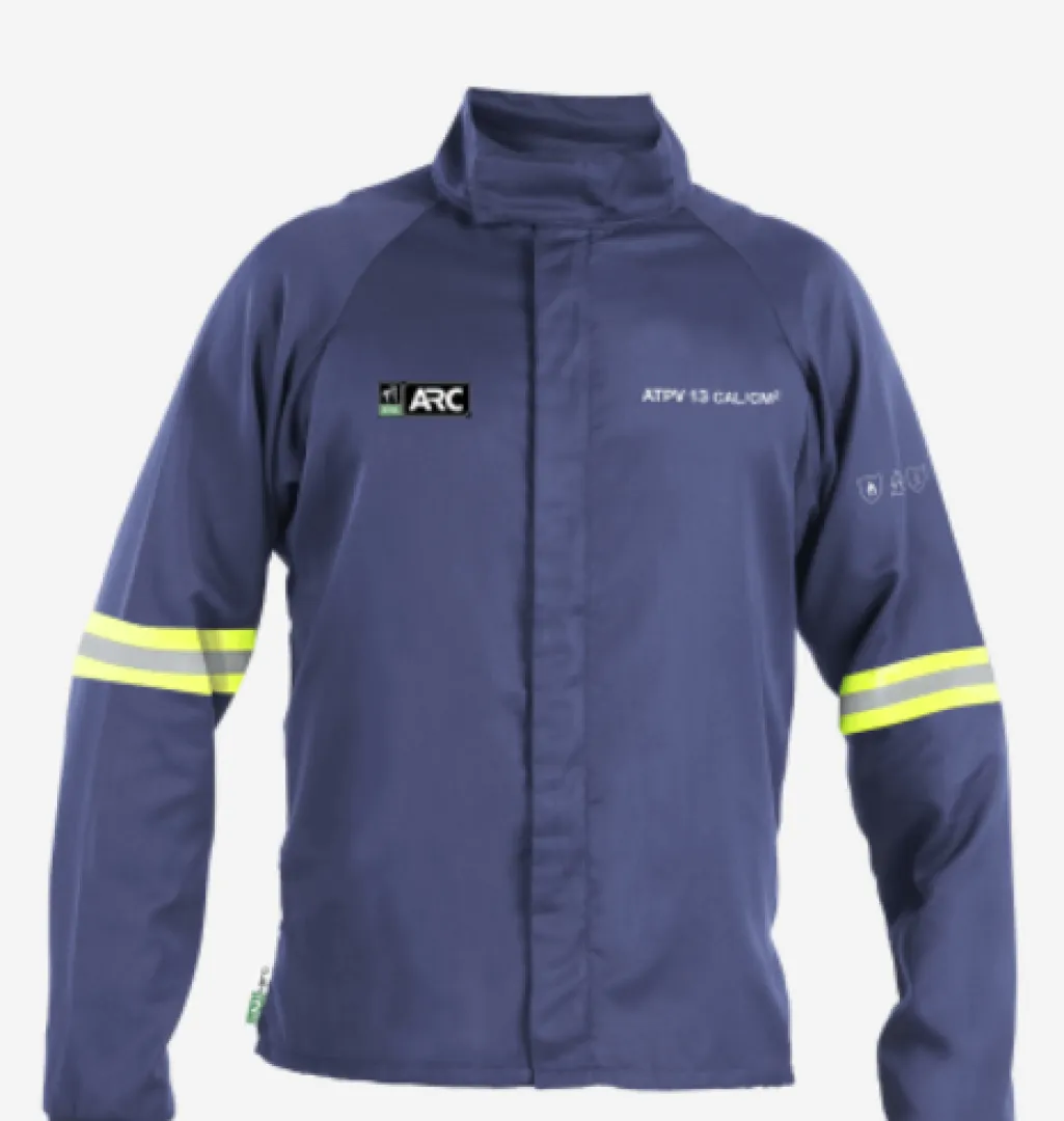 ARC Lime Silver Lime Work Jacket | Bova safety wear | BBF safety