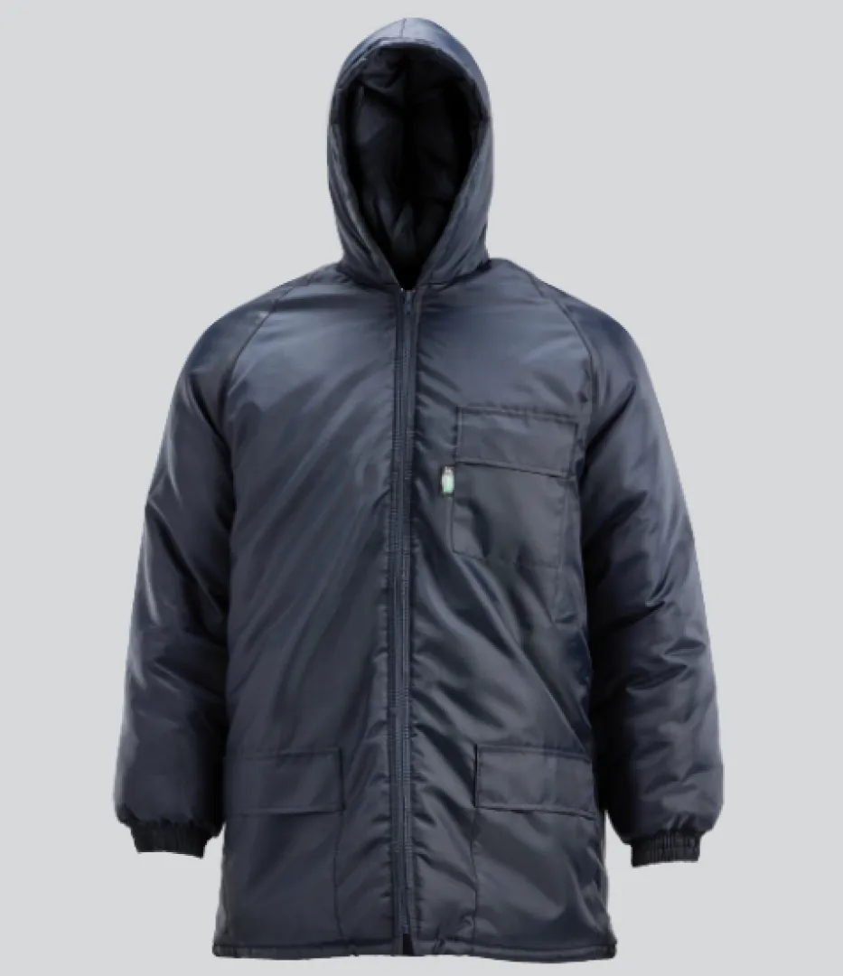 Single Layer Jacket with Fixed Hood | Bova safety wear | BBF safety
