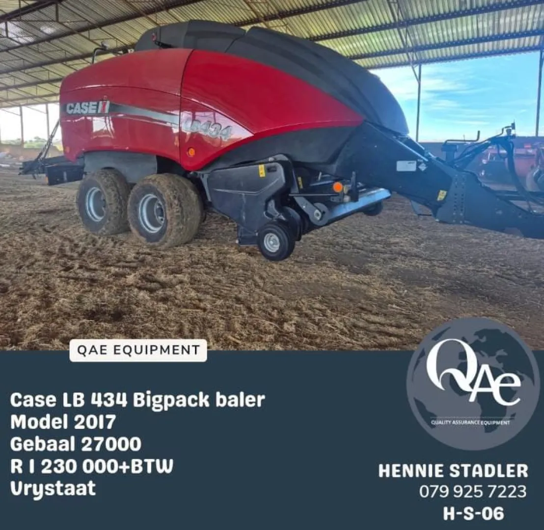 Case LB 434 bigpack baler | QAC Equipment