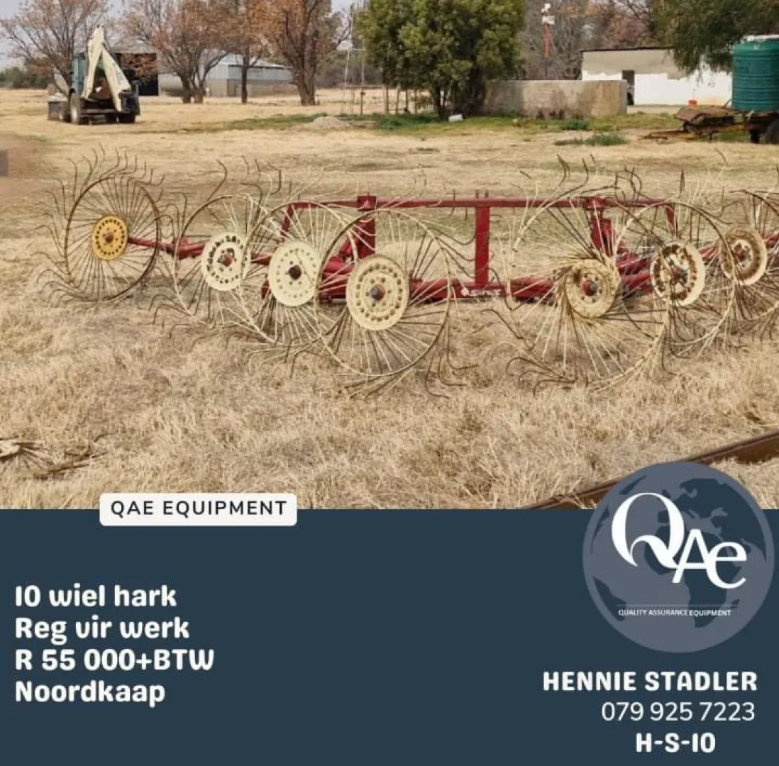 10 Wiel hark | QAC Equipment