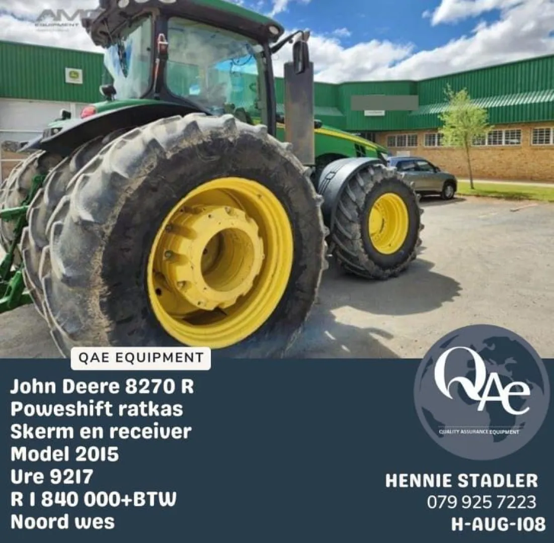 John Deere 8270 R | QAC Equipment