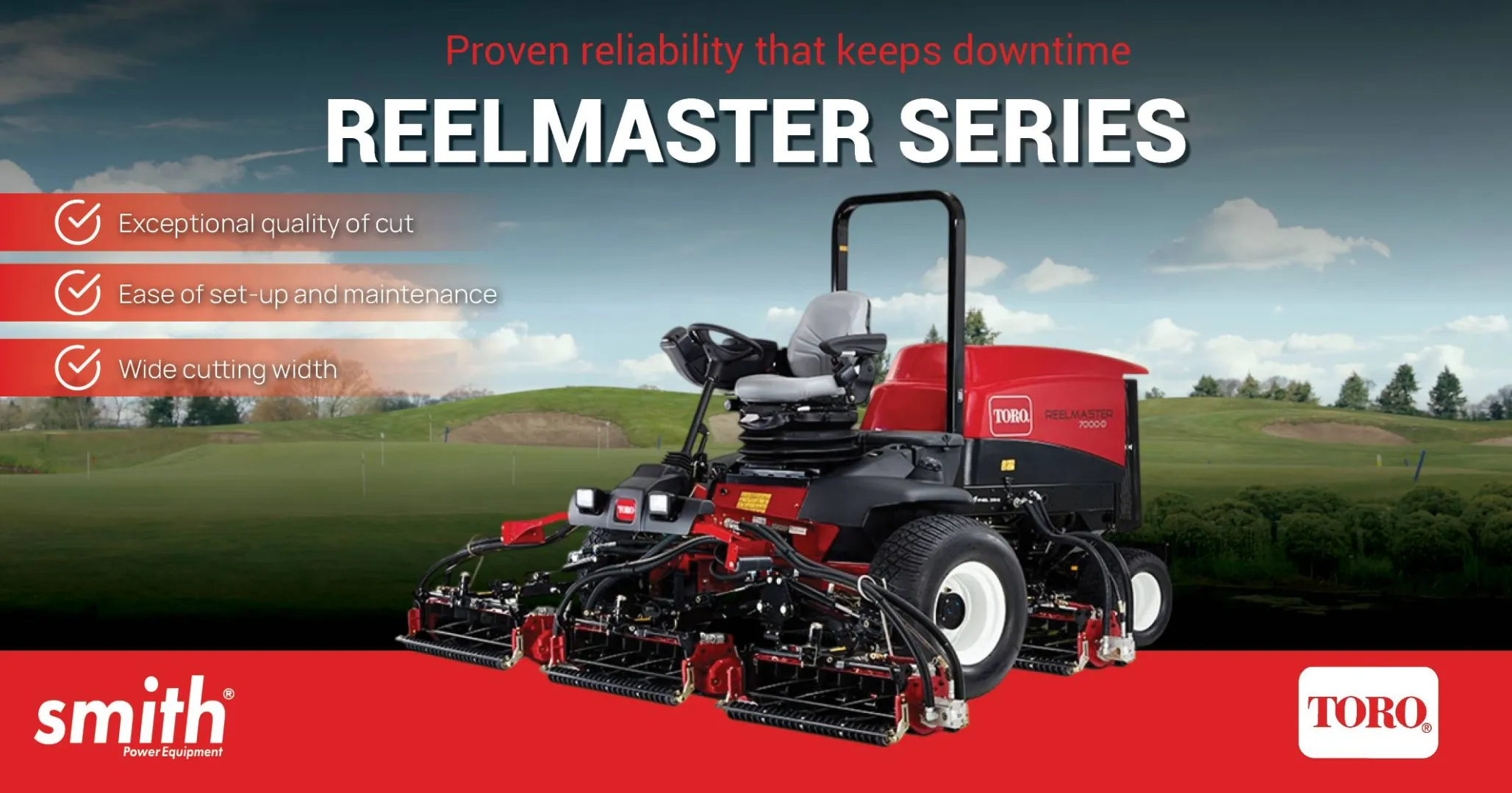 Meet the Toro Reelmaster series | Smith Power Equipment
