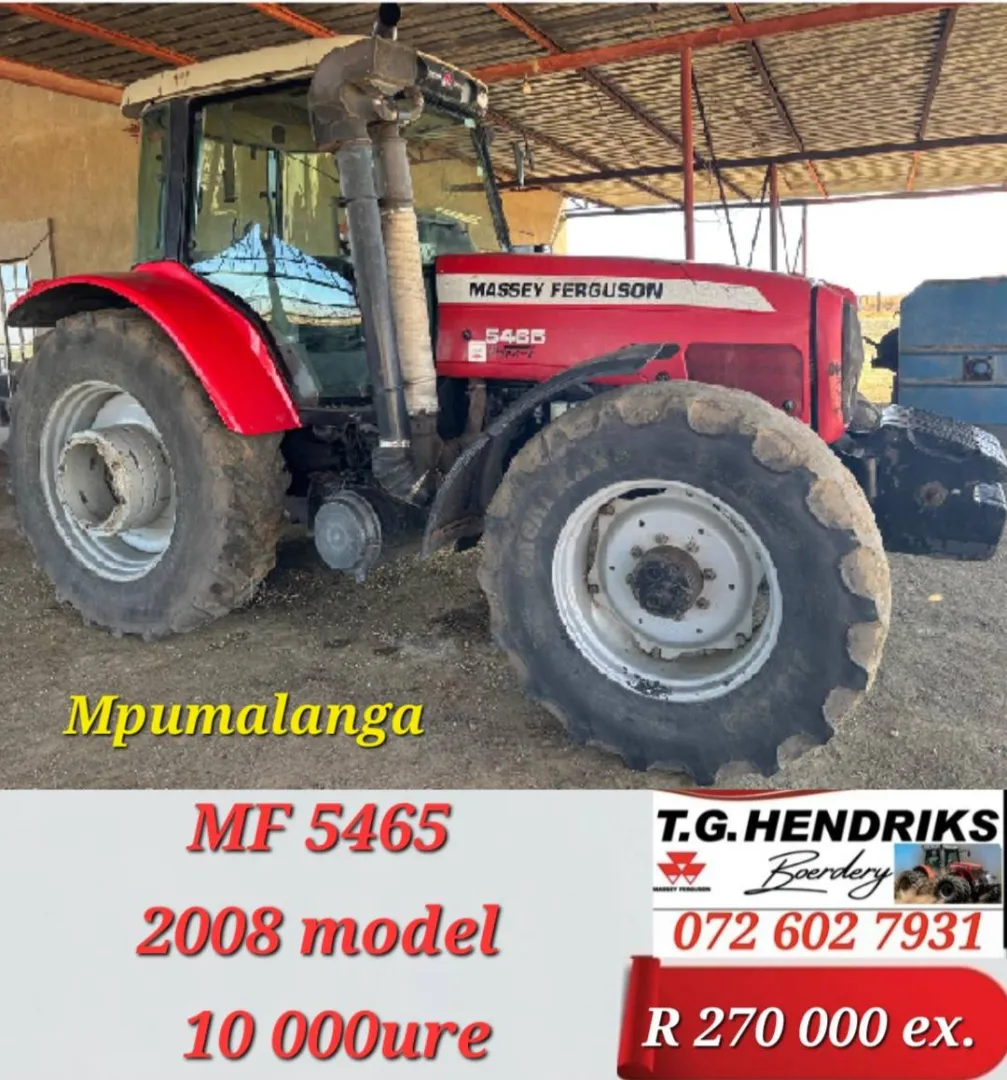 MF 5465 2008 model | T.G. Hendriks