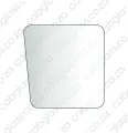 DOOR UPPER | CAT GRADER H SERIES STD CAB | Cabglass