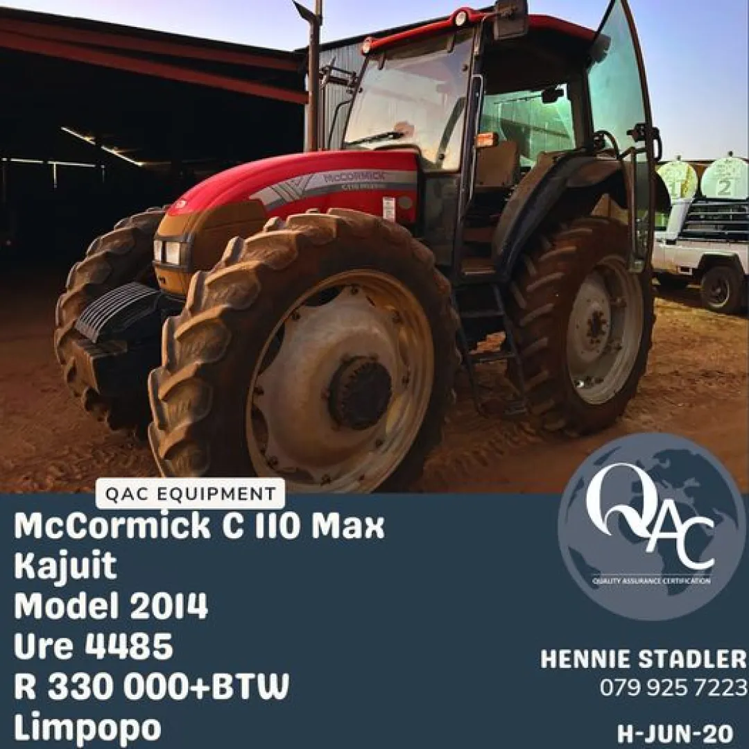 McCormick C110 Max | QAC Equipment
