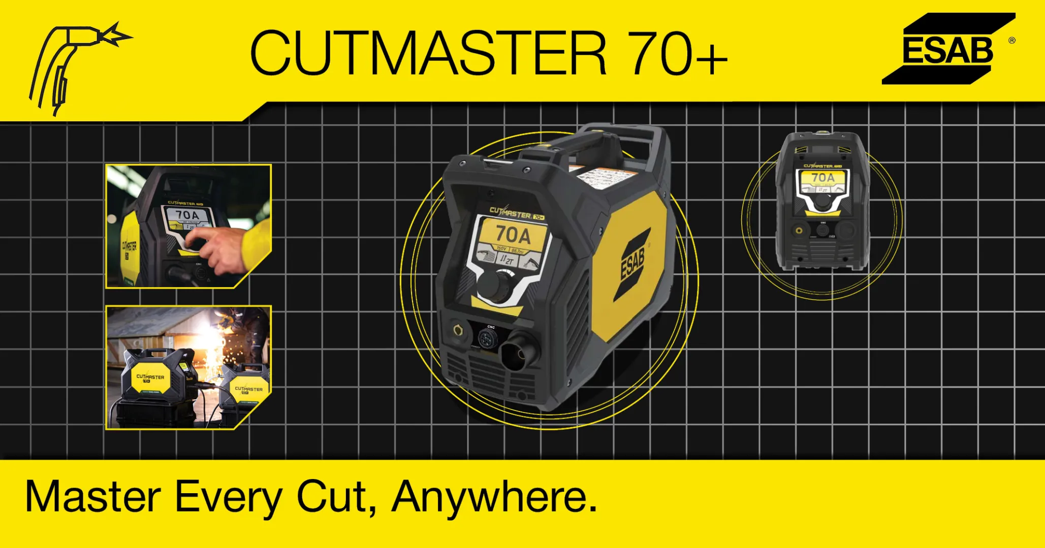 Cutmaster 70+ | Master every cut, anywhere | ESAB South Africa