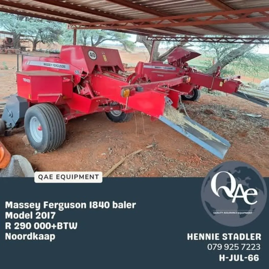 Massey Ferguson 1840 2017 |  QAC Equipment