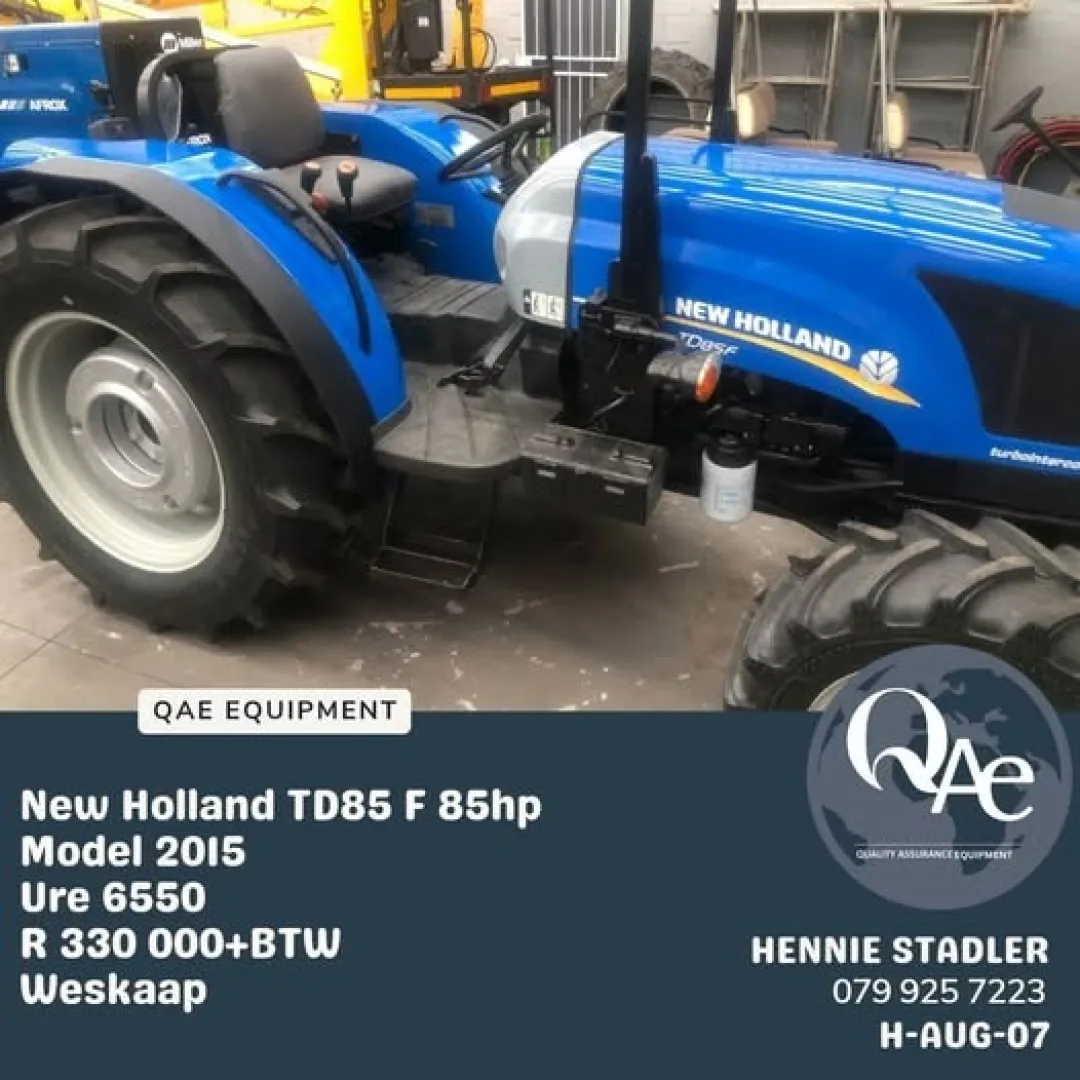 New Holland TD85F 2015 | QAC Equipment