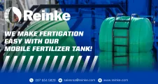Reinke: Mobile fertigation tank: Fertilizer application made easy