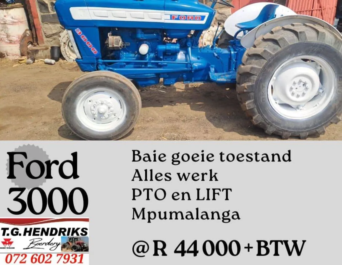 Ford 3000 | T.G. Hendriks