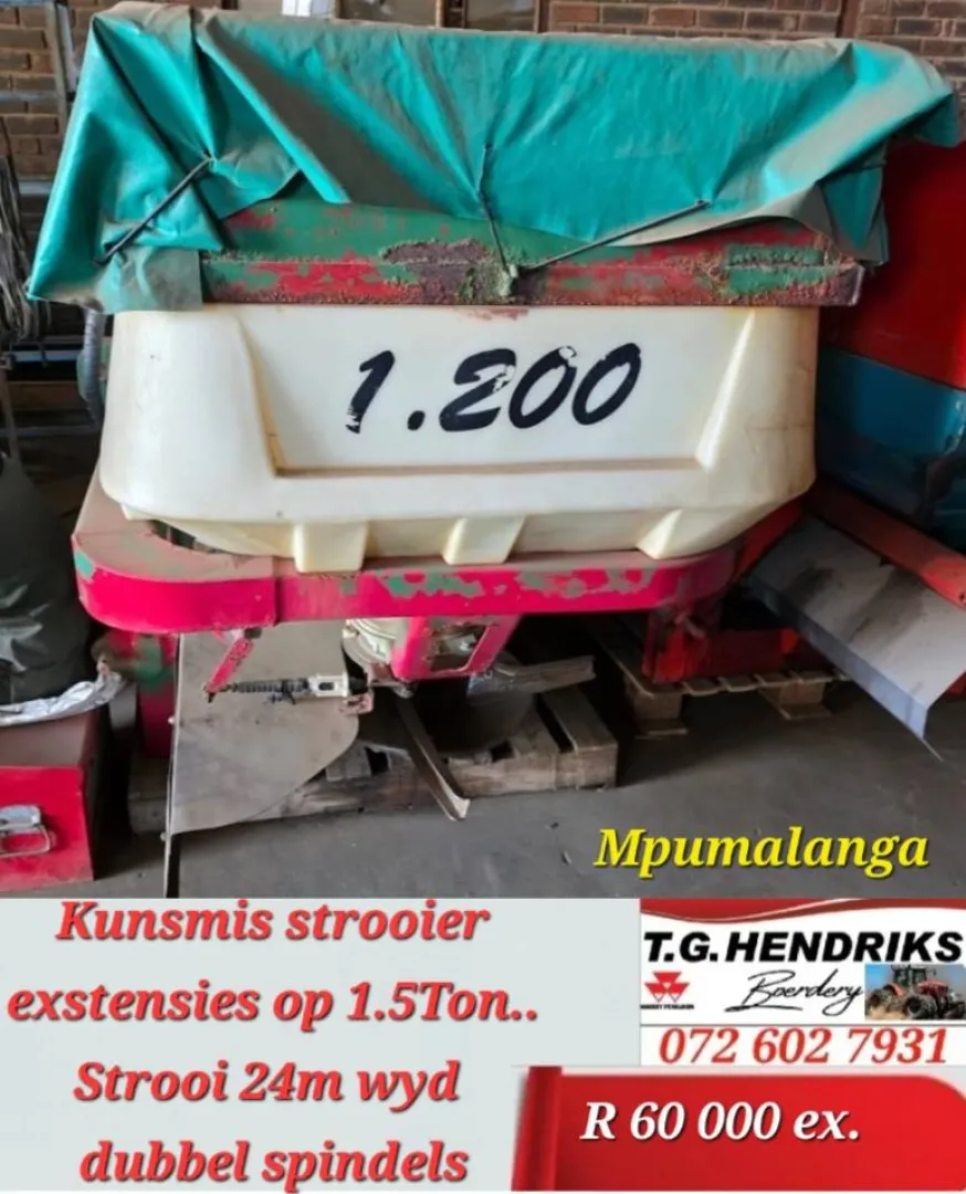 Kunsmis strooier | T.G. Hendriks