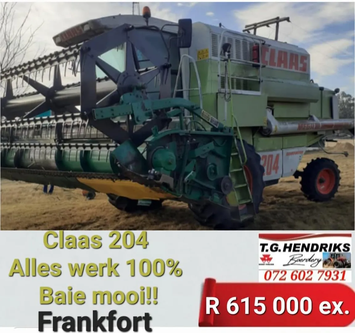 204 Claas | T.G Hendriks boerdery