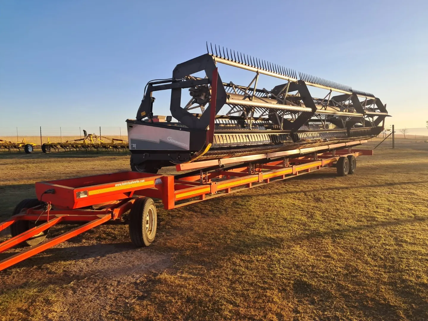 2021/22 geringhoff 35ft Draper Fyngraantafel | Agrimar