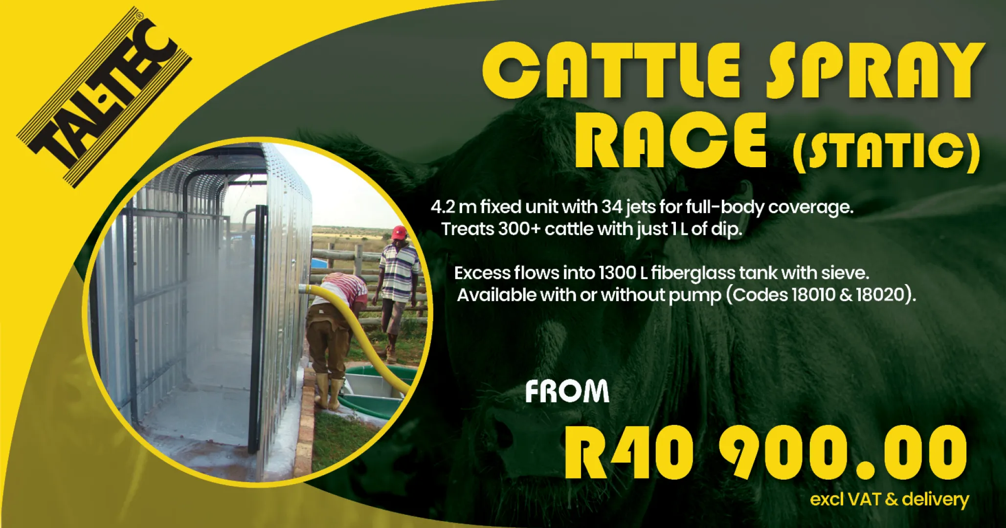Cattle Spray Race (Static) | Tal-Tec