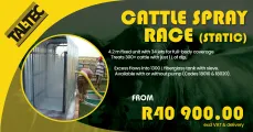 Cattle Spray Race (Static) | Tal-Tec