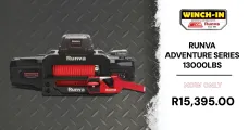 Runva adventure series 13000 LBS | Winch-In