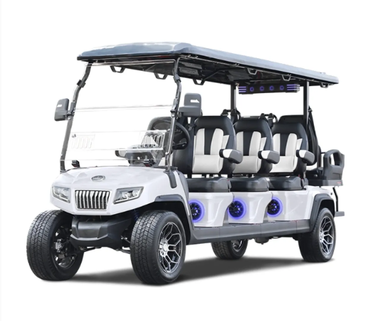 D5 Ranger 6+2 EVolution electric golf cart | Smith Power Equipment