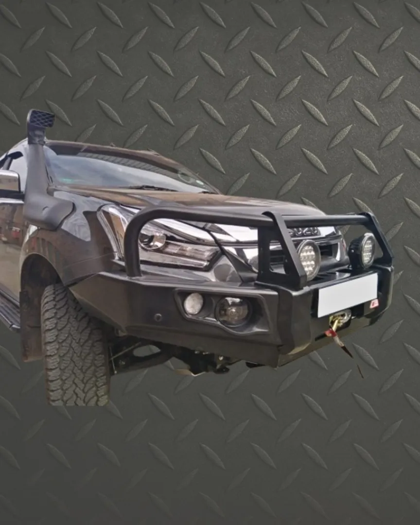 ISUZU RT85/DMAX 2017-2022 MCC POST TYPE BUMPER REPLACEMENT BULLBAR – POSTI17 | Winch-In