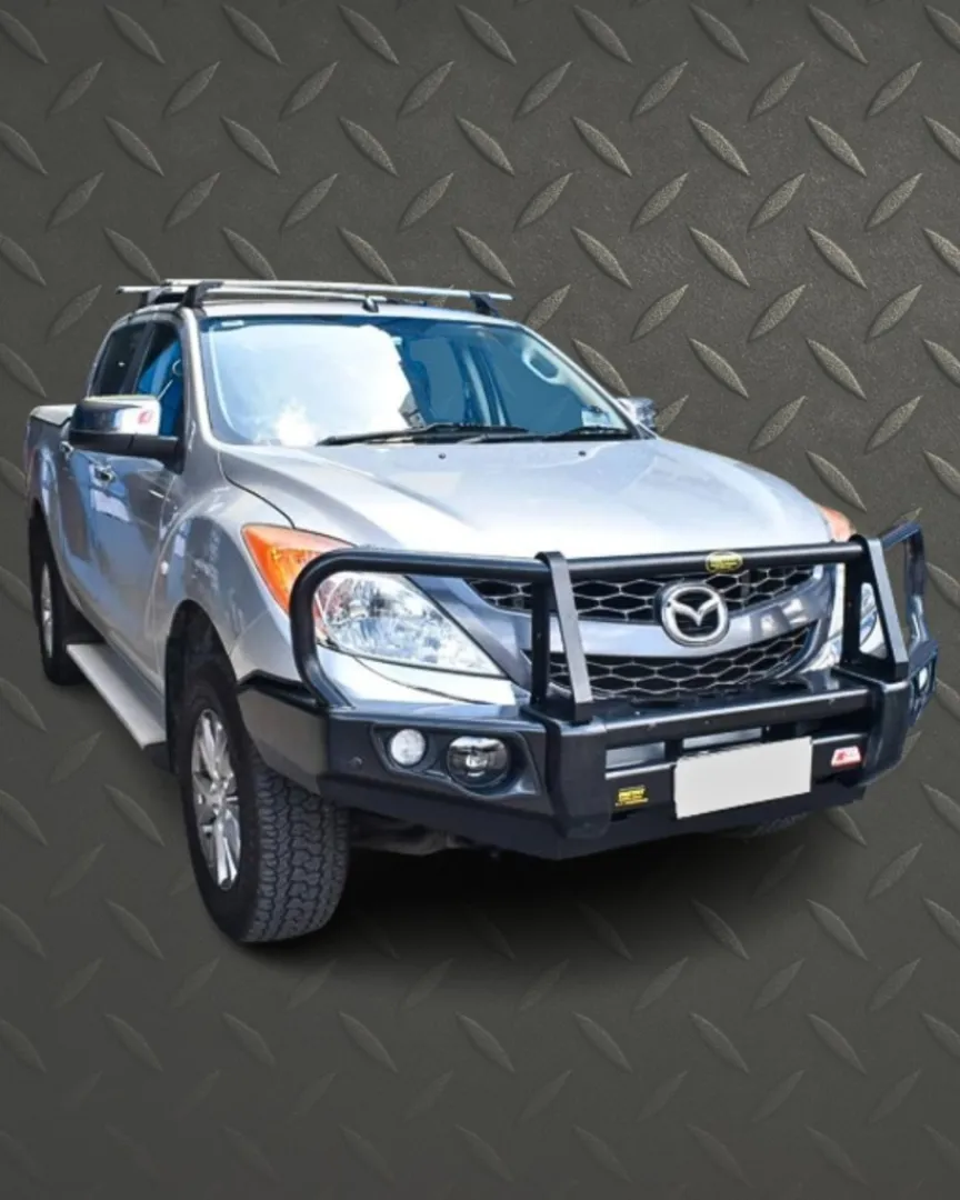 MAZDA BT50 2012 – 2021: POST TYPE FRONT BUMPER REPLACEMENT BULLBAR | Winch-In