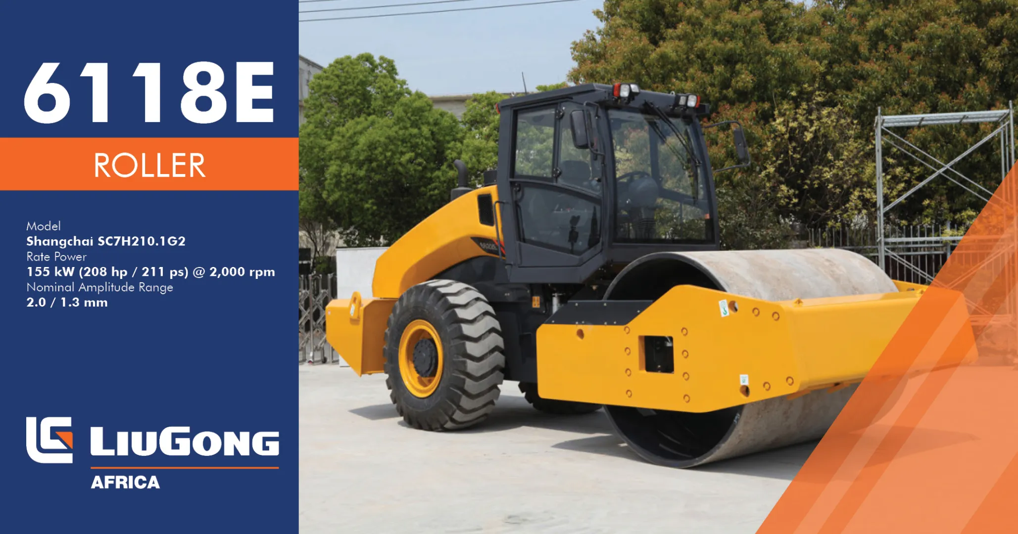 6118E Roller | LiuGong Africa
