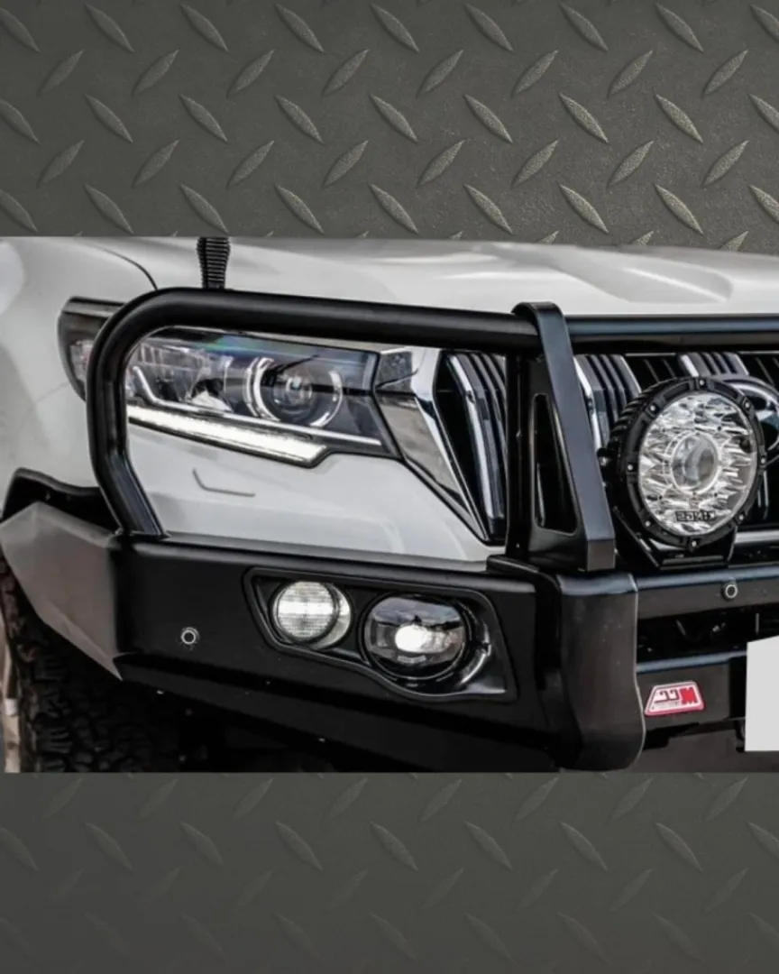 TOYOTA PRADO 2018+ TO CURRENT MCC POST TYPE BUMPER REPLACEMENT BULLBAR – POSTPR18 | Winch-In