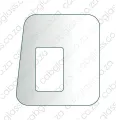 DOOR (with cutout) | COMBILIFT FORKLIFT C8000 | Cabglass
