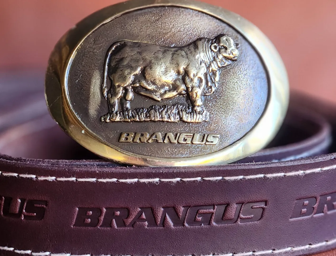 Genuine leather belt