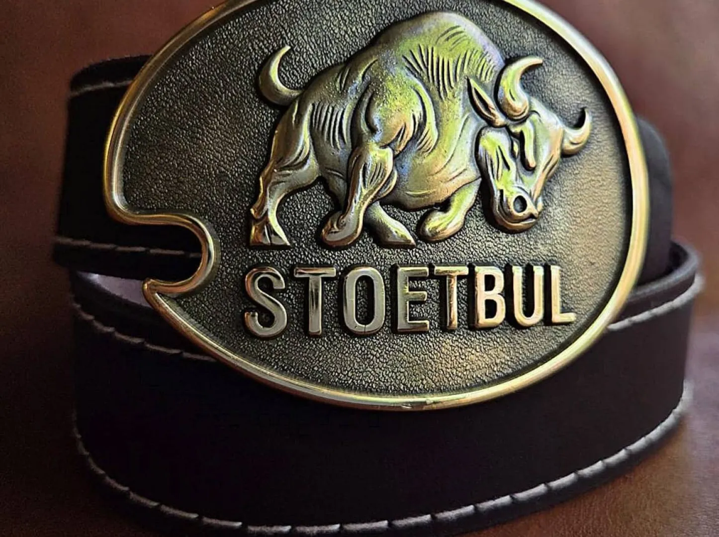 Genuine leather belt