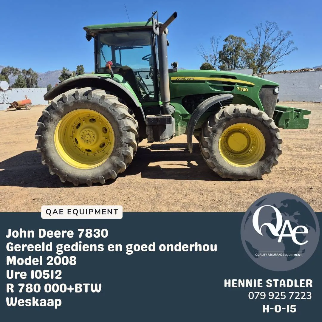 John Deere 7830 |  QAC Equipment