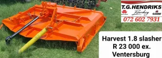 Harvest 1.8 slasher | T.G Hendriks boerdery