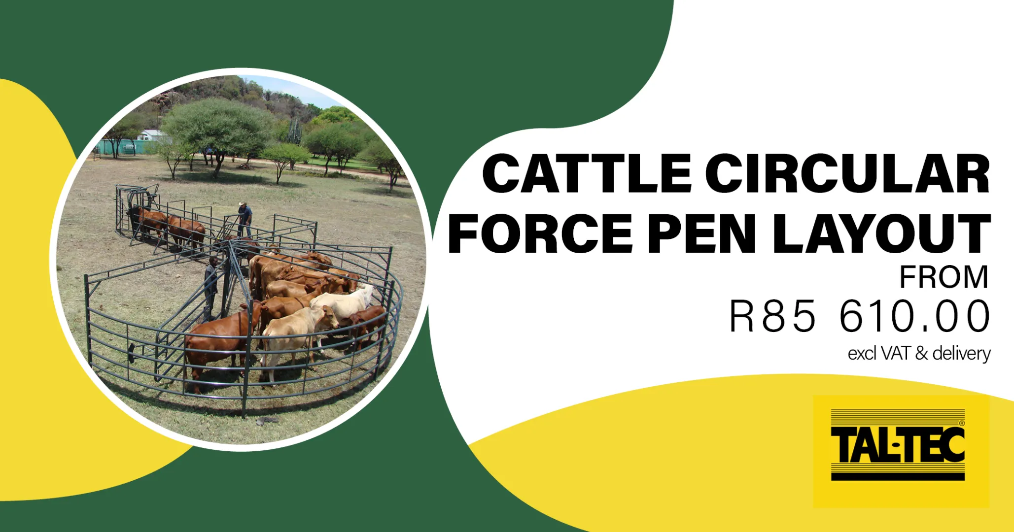 Optimise Your Yard: Cattle Circular Force Pen Layout | Tal-Tec