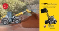 Telescopic Wheel Loader 8145T: More power. More range | Wacker Neuson
