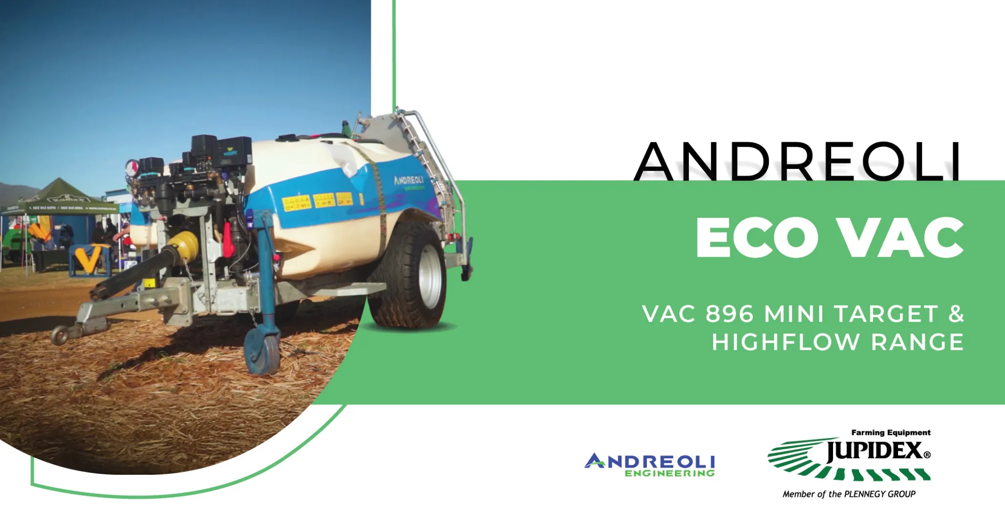 Andreoli Eco Vac | VAC 896 Mini Target &amp; HighFlow Range | Jupidex