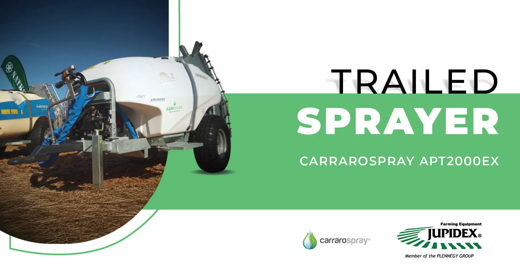 Trailed sprayer | CarraroSpray APT2000EX | Jupidex