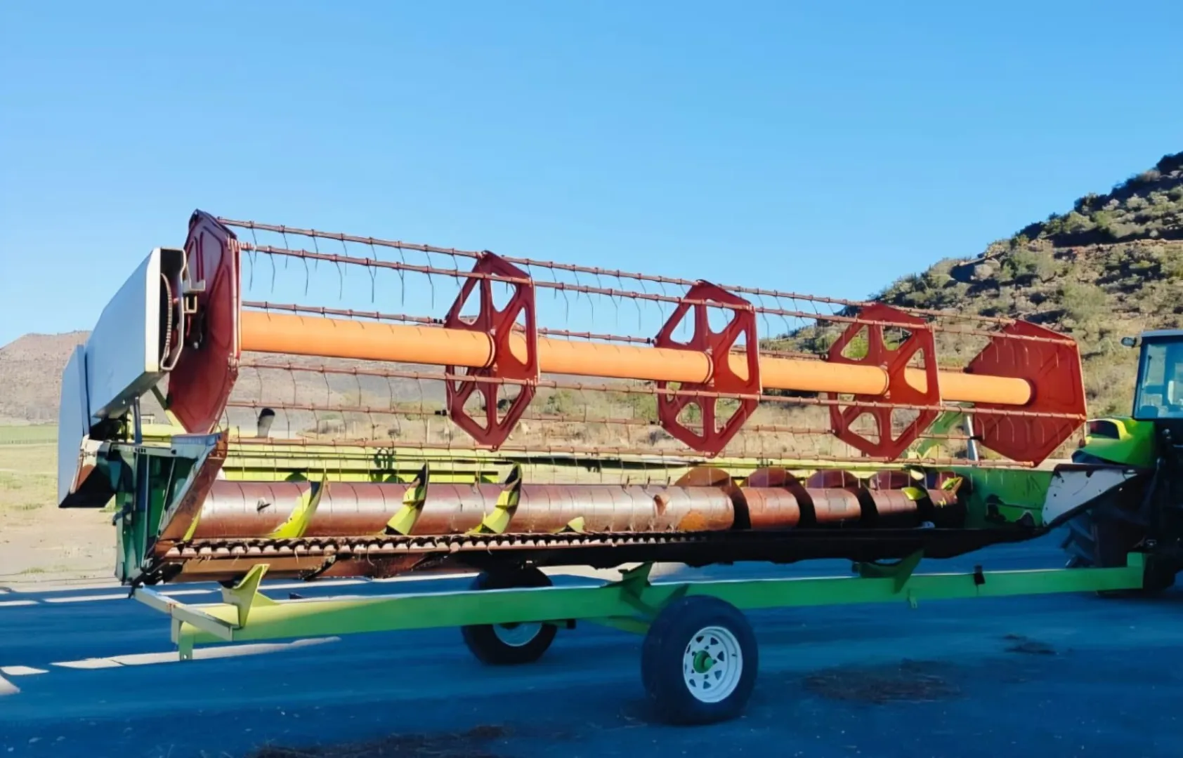 20ft Claas Koringtafel met tafelkar | Agrimar