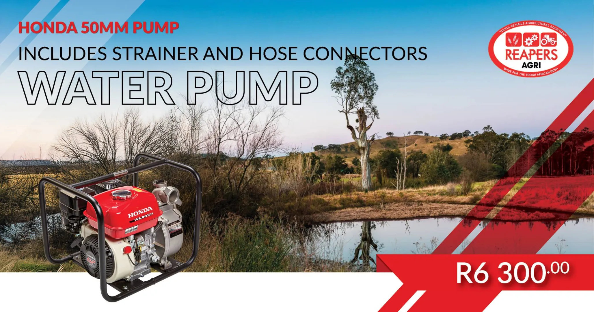 Honda 50mm water pump | Reapers Agri