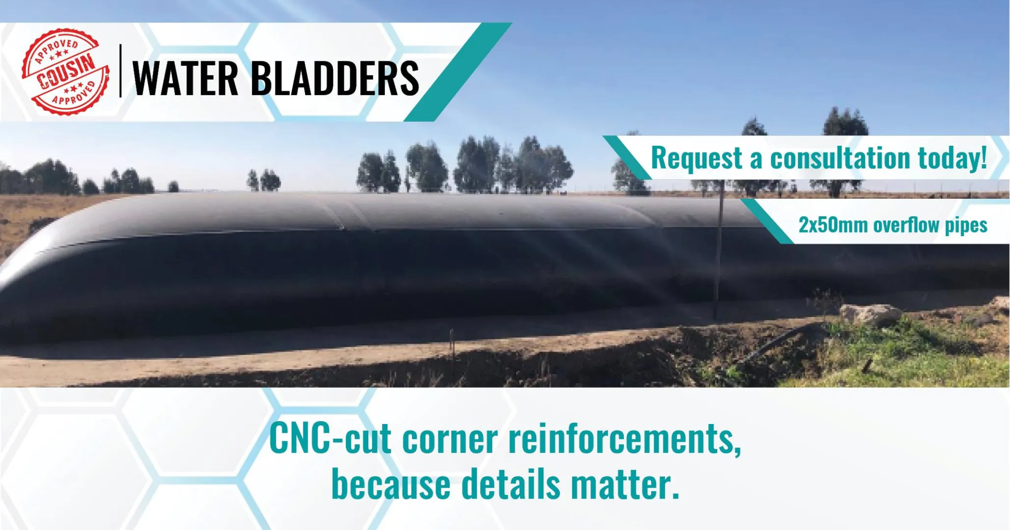 Reliable water storage, built for you | Water Bladders