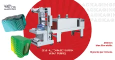 Semi-Automatic Shrink Wrap Tunnel | Rhino-pak