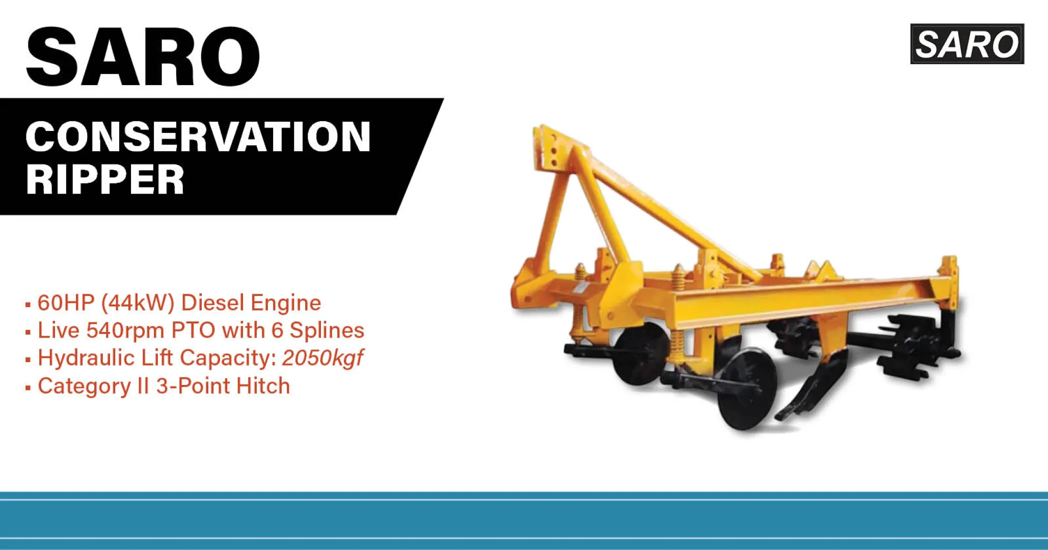 The SARO Conservation Ripper: Protecting Soil, Increasing Yield | Saro Agro