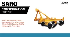 The SARO Conservation Ripper: Protecting Soil, Increasing Yield | Saro Agro