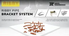 Meet Ribby – The pipe bracket system that turns ideas into reality | Anvil Engineering