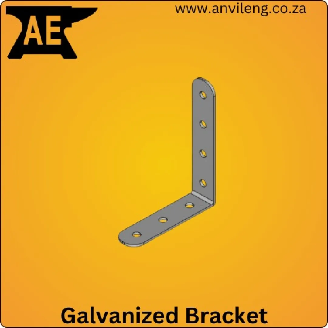 Angle galvanized bracket (3x4 Hole) | Anvil Engineering