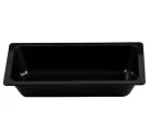 1/3 Insert Display Bowl Black | Blue Swallow