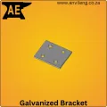 Flat Galvanized Double Row Brackets (4 Holes) | Anvil Engineering