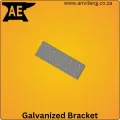 Flat Galvanized Double Row Brackets (10 Holes) | Anvil Engineering