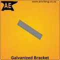 Flat Galvanized Double Row Brackets (18 Holes) | Anvil Engineering