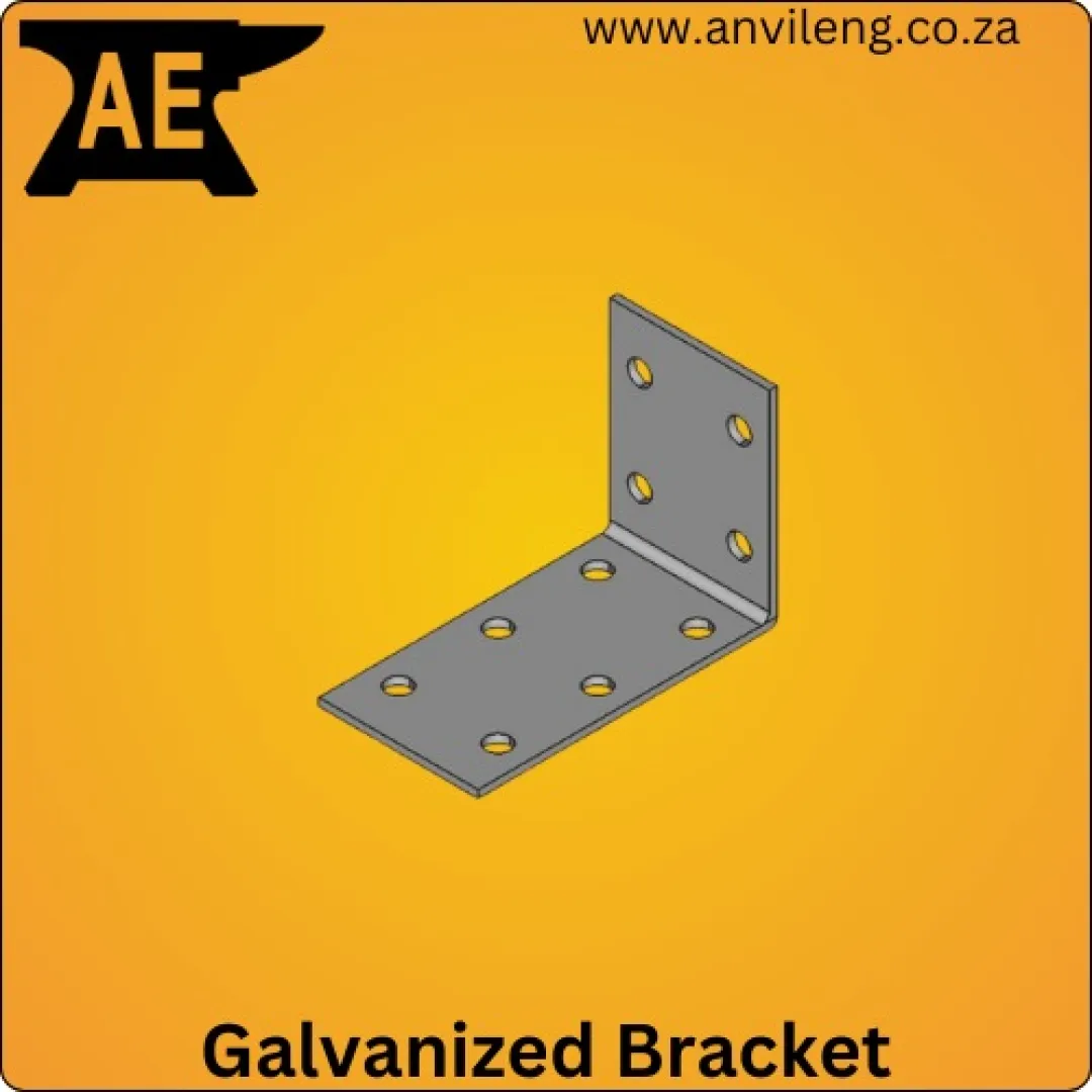 Angle Galvanized Double Row Brackets (6x4 Holes) | Anvil Engineering