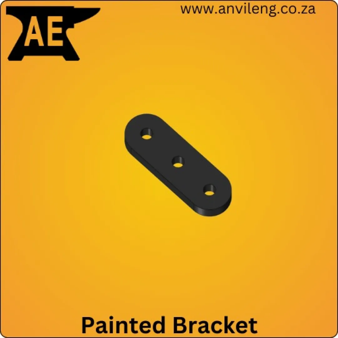 Flat painted bracket (3 Holes) | Anvil Engineering