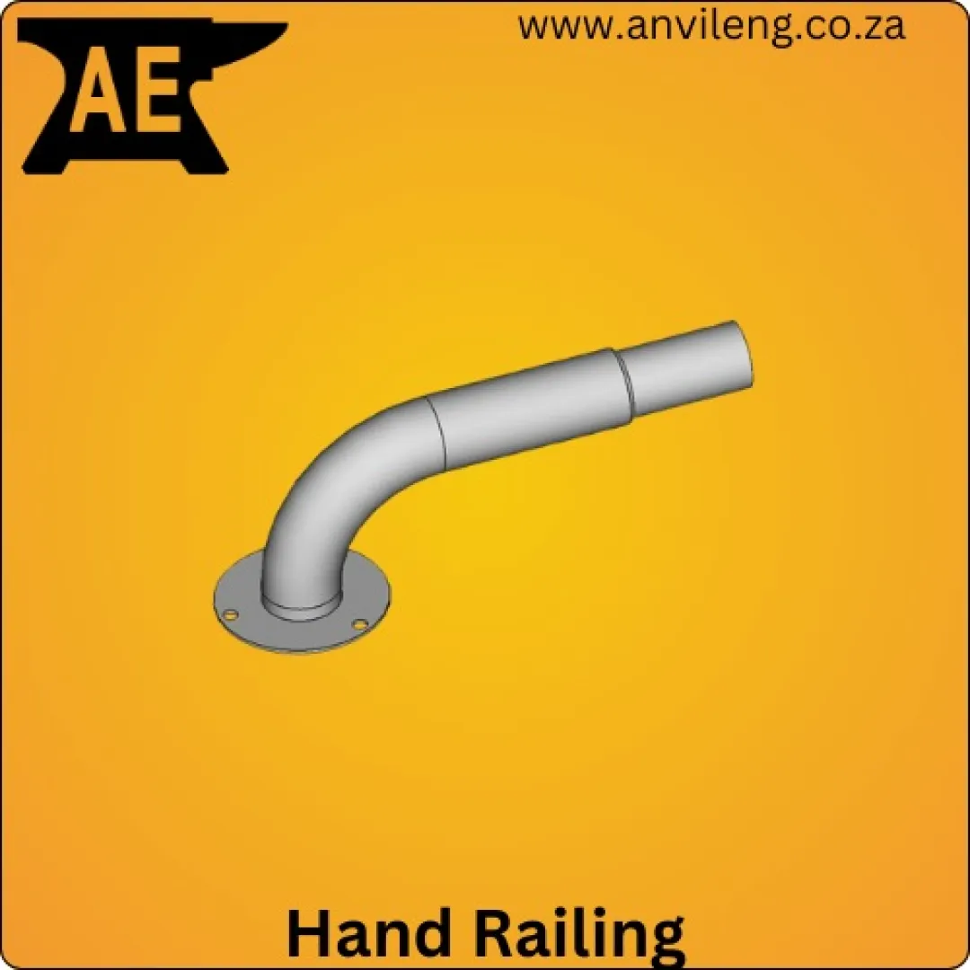 Wall Mount Handrail End 90° | Anvil Engineering